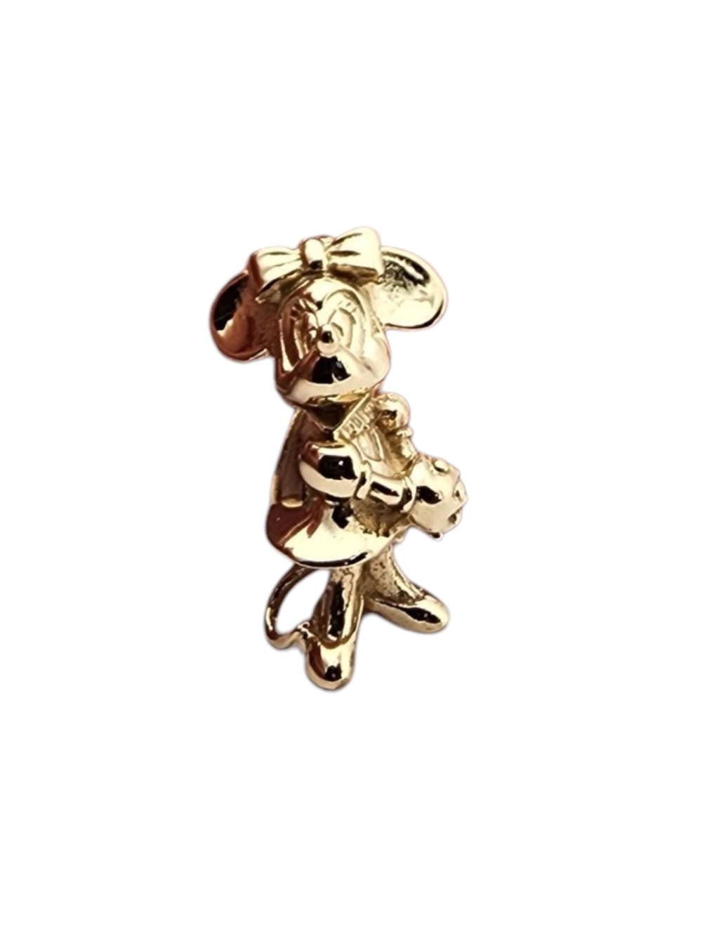 Disney 14K Yellow Gold Minnie Mouse Charm #24848